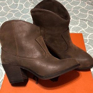 Brown Ankle Booties